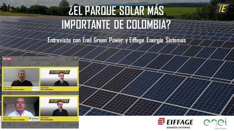 El Parque Solar M S Importante De Colombia Youtube