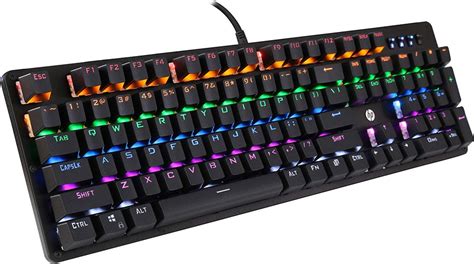 Hp Gk F Rgb Illuminated Mechanical Gaming Keyboard Hepsiburada Global