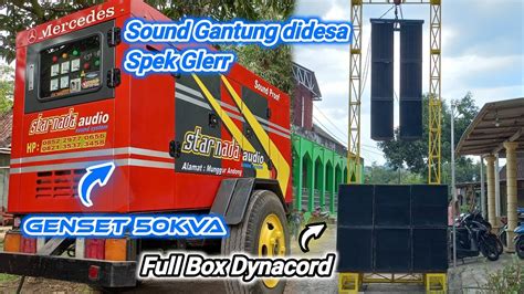 Sound Gantung Didesa Sound Glerr Spek Serba Bisa Full Box Dynacord Star