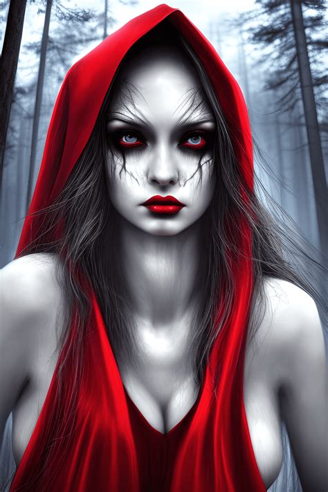 Red Riding Hood Digital Graphic · Creative Fabrica