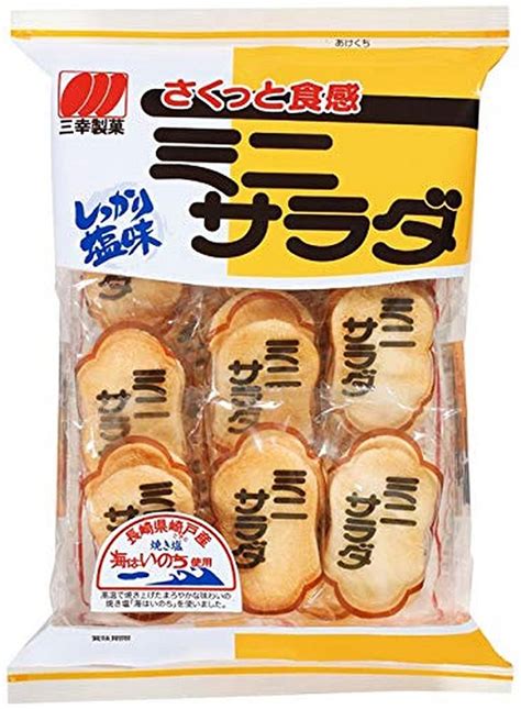 予約販売品予約販売品三幸製菓 ミニサラダチーズ味 22枚 せんべい