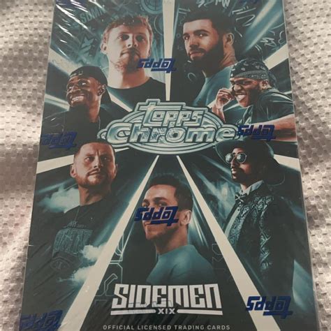 Sidemen Topps Chrome Hobby Box Rrp Depop