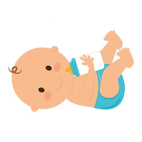 Premium Vector Cute Baby Icon