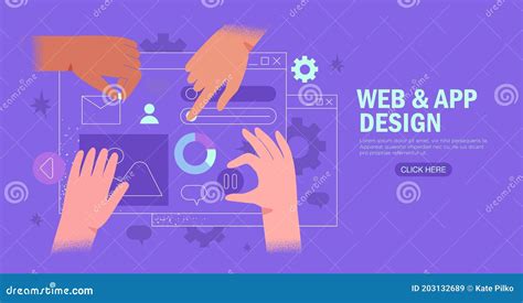 Hands Working On Website Or Application Ui Ux Design And Programming
