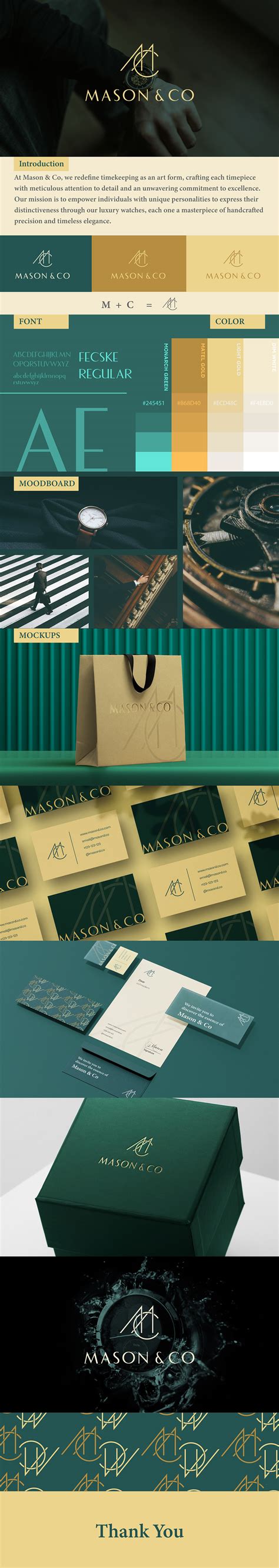 luxury watch brand logo design :: Behance