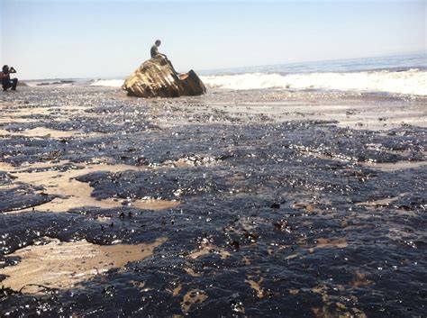 Devastating Photos Show How An Oil Spill Consumed Santa Barbaras