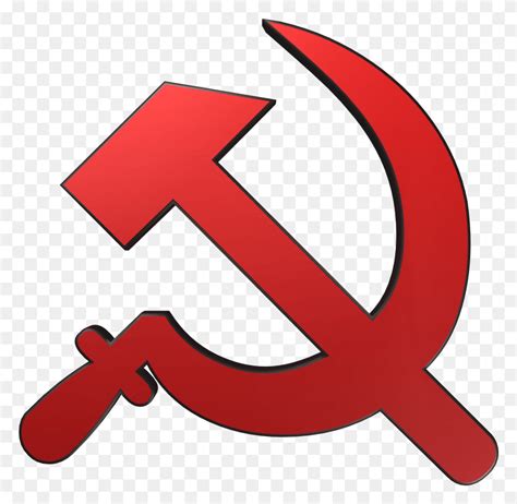 Hammer And Sickle Russia Emblem Soviet Hammer And Sickle Text Symbol