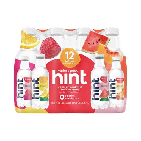 Hint Water Variety Pack 16 Oz