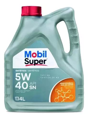 Lubricante Sintetico Mobil Super 3000 X3 5w40 4l L46 Cuotas sin interés