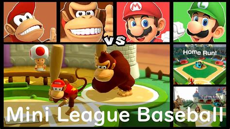 Super Mario Party Mini League Baseball 13 Youtube