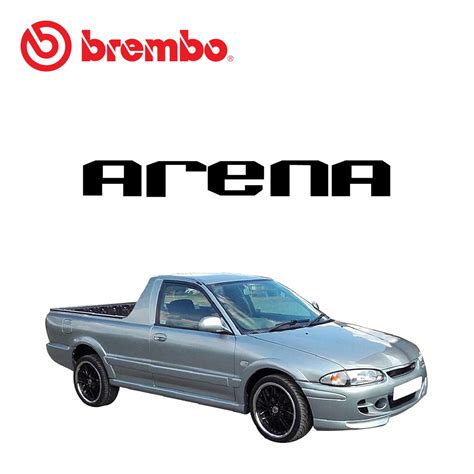 Brembo Front Pads Set Compatible With Proton Waja Proton