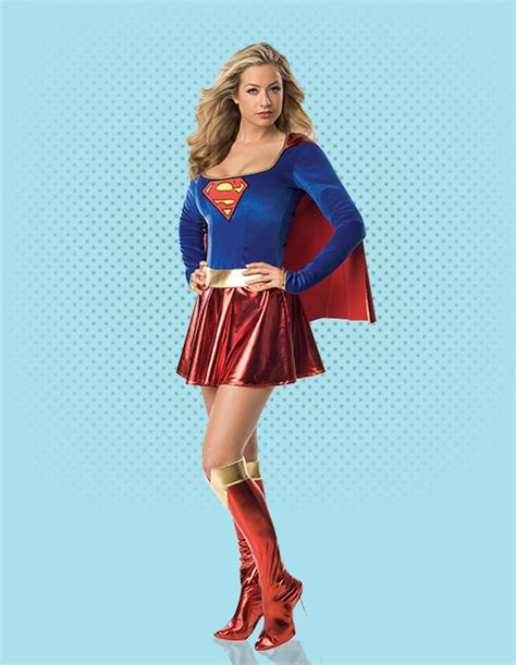 Superwoman And Supergirl Costumes For Adults Kids And Toddlers