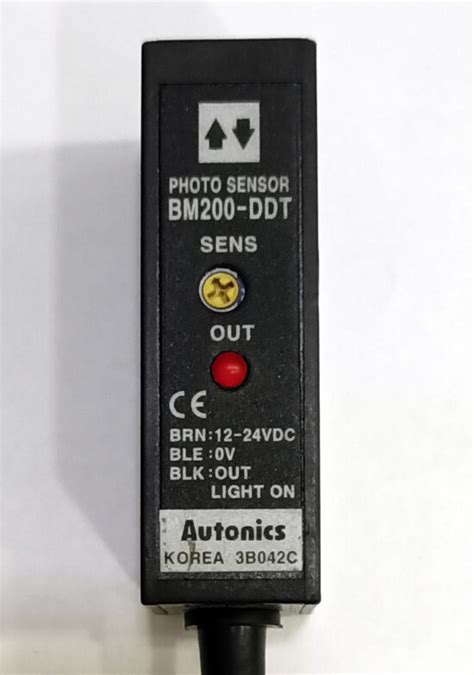 Autonics Bm Ddt Npn V Dc Wires Mm Sensing Range