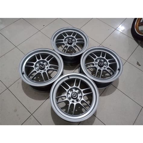 Jual Velg Racing Bekas Rpf Ring Cocok Brio Sigra Calya Avanza Xenia