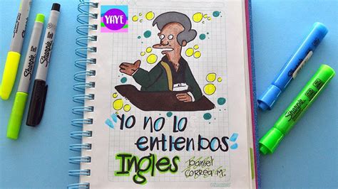 Ideas Hermosas Para Marcar Cuaderno De InglÉs Beautiful Idea To Mark Notebooks Yaye Youtube