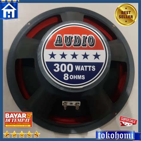 Jual Speaker Inch Audio Watt Fullrange Shopee Indonesia