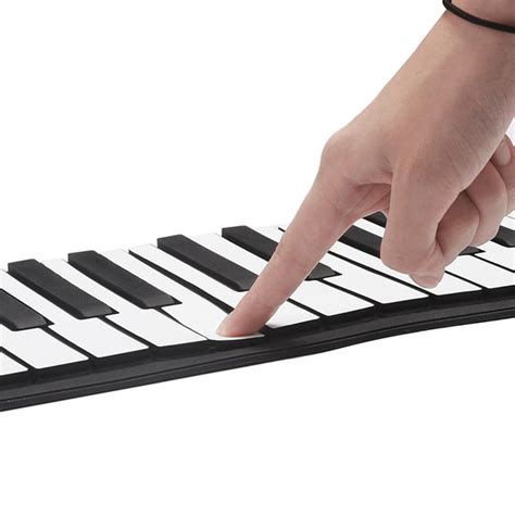 Flexible Piano Keys Electronic Piano Keyboard Silicon Roll Up Piano