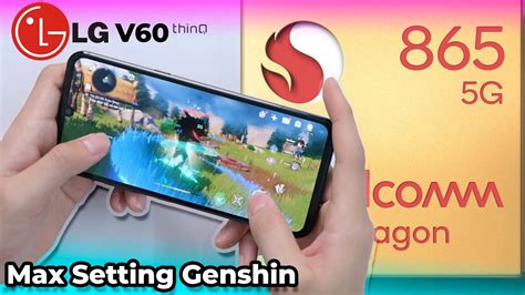 Chơi Game nặng trên LG V60 ThinQ Snapdragon 865 5G FPS và nhiệt độ