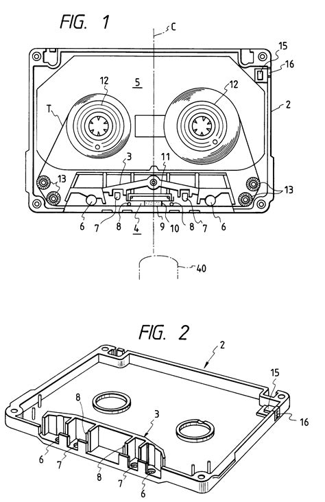 Cassette Tape Diagram Artwork