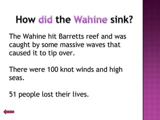 The Wahine Disaster | PPT