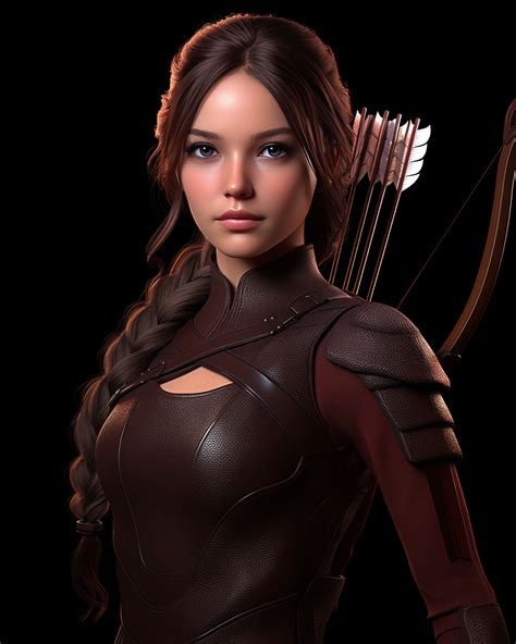 Katniss Everdeen #2 by Gryephon on DeviantArt