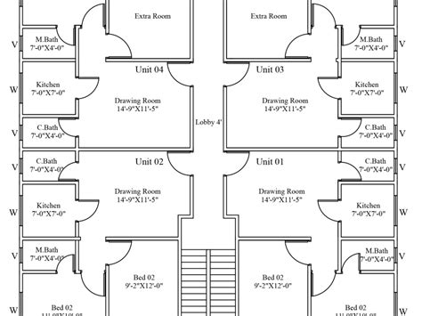 2d Floor Plan Elevation And Section Using A Autocad Upwork