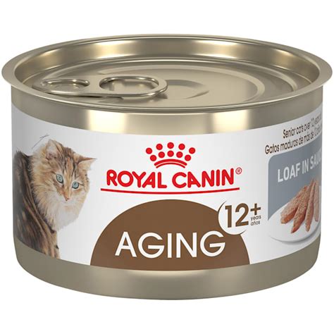 Royal Canin Aging 12 Loaf In Sauce Wet Cat Food 51 Oz Case Of 24