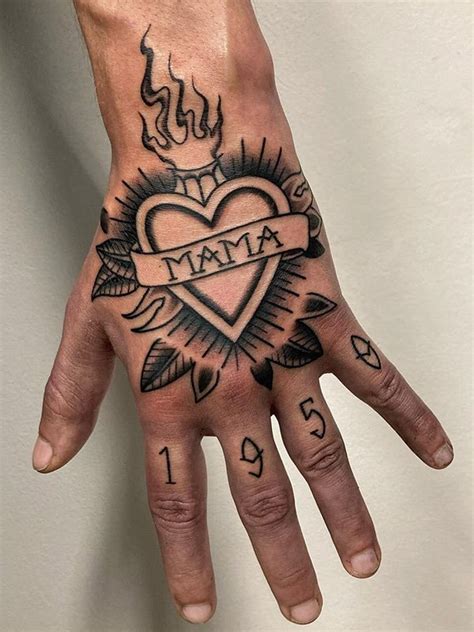 Hand Tattoos For Men Ideas