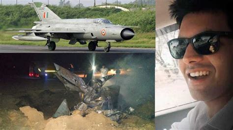 Mig 21 Aircraft Crashes In Punjab Pilot Died