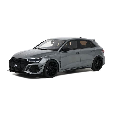 Abt Audi Rs3 R 1 18 Modellauto Miniatur 1 18 Daytonagrau Grey Gt434 Rs 3 Grau 434