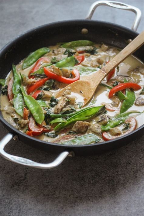 Thai Green Curry with Eggplant Recipe - The Wanderlust Kitchen