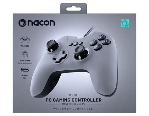 Nacon GC 100 PC Gaming Controller Grey