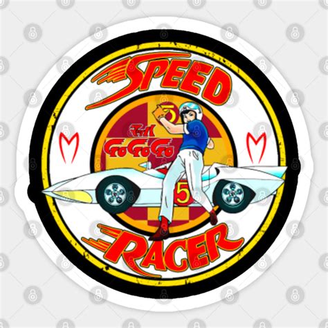 Speed Racer Mach 5 Go Speed Racer Sticker Teepublic