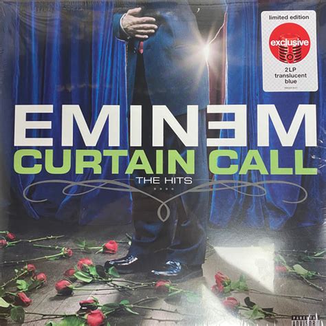 Eminem Curtain Call The Hits 2020 Blue Translucent Vinyl Discogs