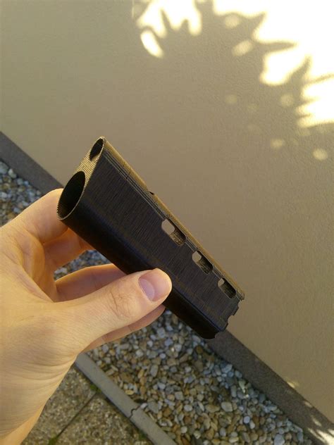 Custom 3D printed silencer for G36C : airsoft