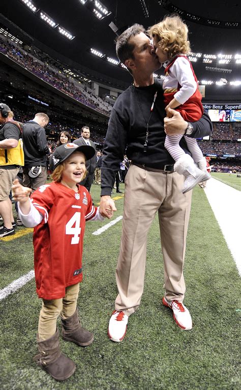 USA TODAY — San Francisco 49ers head coach Jim Harbaugh greets...