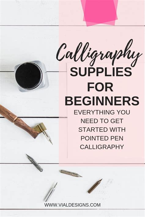 The Best Calligraphy Supplies For Beginners Pointed Pen Edition