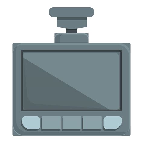 Dashboard Cam Icon Cartoon Vector Video Recorder 14342387 Vector Art