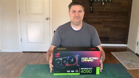 Asus GeForce RTX 4090 ROG Strix OC Unboxing YouTube