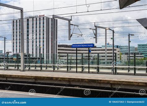 Bijlmer ArenA Metro Station Editorial Stock Photo Image Of Door