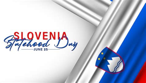 Premium Vector Vector Illustration Of Slovenia Statehood Day June 25