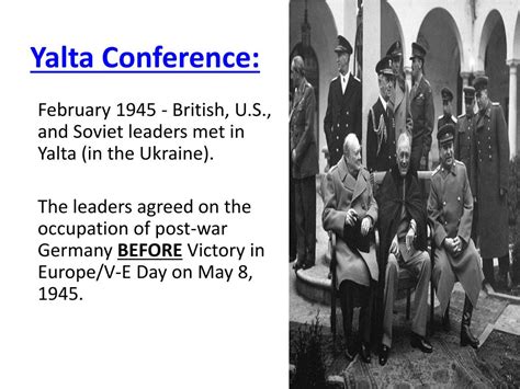 Yalta Conference Documents