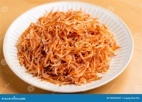 Dried Shrimp Prawn Seafood Stock Image Image Of Prawn 255555051