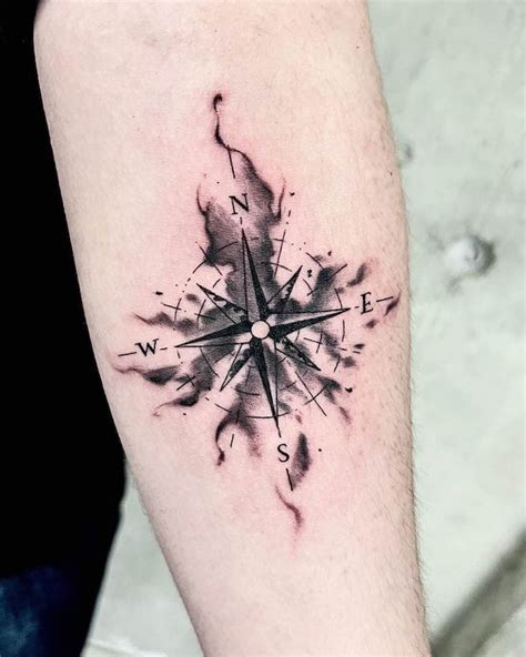 Aggregate More Than 80 3d Compass Tattoo Drawing In Coedo Vn