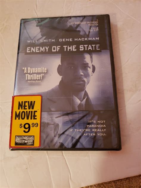 Enemy Of The State Dvd 1999 Widescreen Gene Hackman New Sealed 717951001634 Ebay