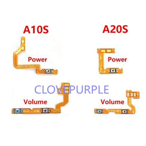 Power On Off Volume Up Down Button Key Switch Flex Cable For Samsung Galaxy A10s A107 Galaxy