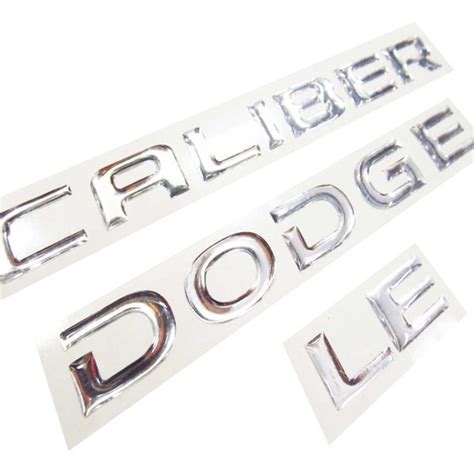 Caliber Dodge Le Emblemas Kit Para Carros Calcoman As Repuestosve