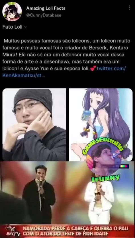 EM Amazing Loli Facts EsCunnyDatabase Fato Loli Muitas Pessoas Famosas