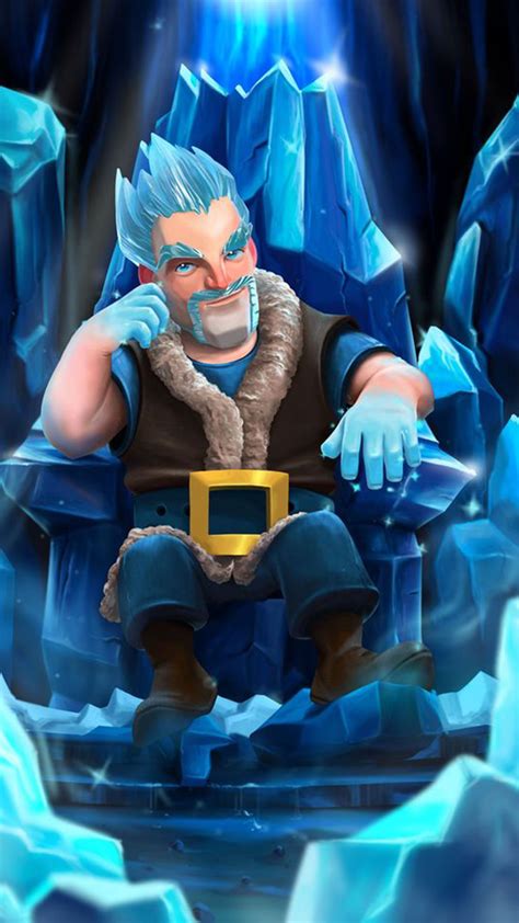 Ice Wizard | Clash royale, Clash royale wallpaper, Iron man hd wallpaper