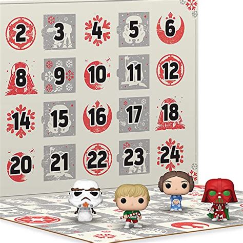 Funkopop Calendario De Adviento Star Wars Vacaciones Multicolor